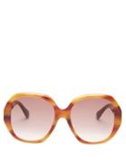 Matchesfashion.com Gucci - Round Tortoiseshell-acetate Sunglasses - Womens - Tortoiseshell