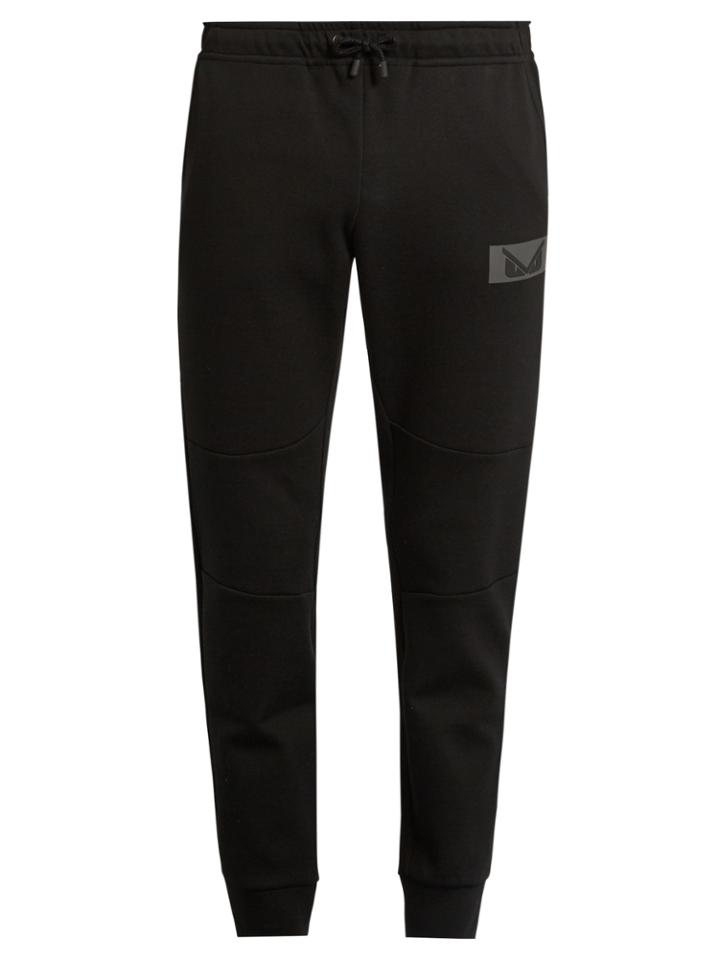 Fendi Bag Bugs-appliqu Jersey Track Pants
