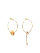 Matchesfashion.com Sonia Boyajian - Alice Bronze Hoop Earrings - Womens - Gold