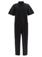 Mens Rtw Homme Pliss Issey Miyake - Technical-pleated Jersey Jumpsuit - Mens - Black