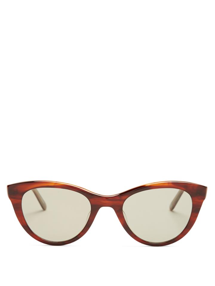 Garrett Leight X Clare V 47 Cat-eye Acetate Sunglasses
