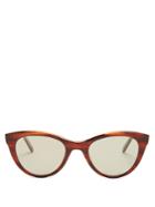 Garrett Leight X Clare V 47 Cat-eye Acetate Sunglasses