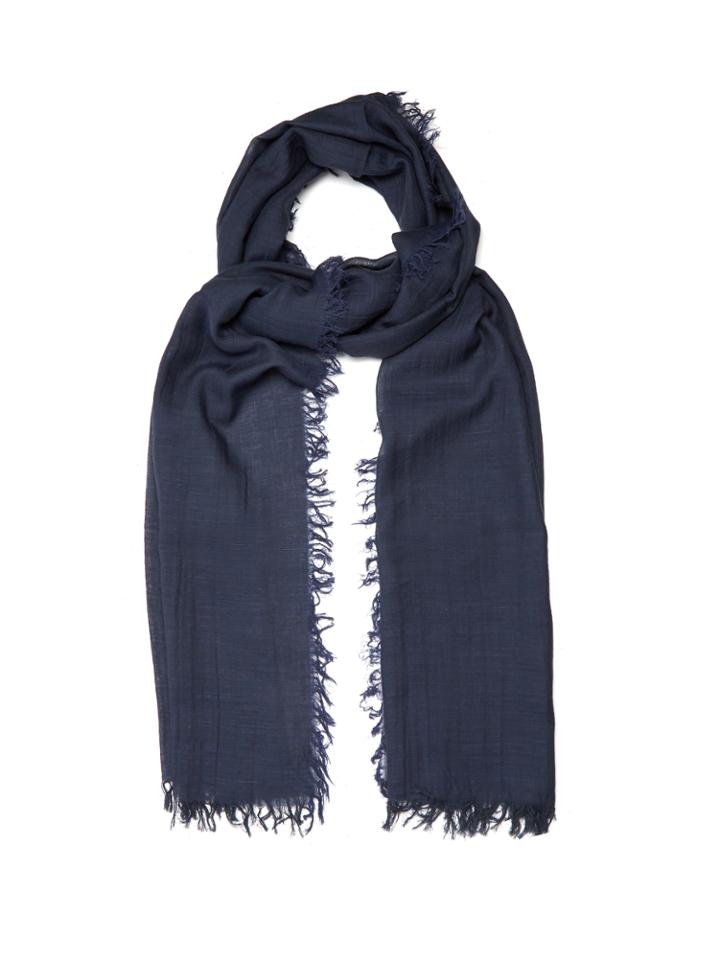 Lanvin Frayed-edge Cashmere-blend Scarf