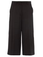 Ladies Rtw Petar Petrov - Geneva Low-rise Crepe Culottes - Womens - Black