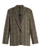 Isabel Marant Étoile Charly Single-breasted Herringbone Blazer