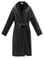 Stand Studio - Dolores Faux Shearling Leather Belted Coat - Womens - Black
