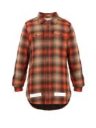 Off-white Checked Cotton-blend Shirt