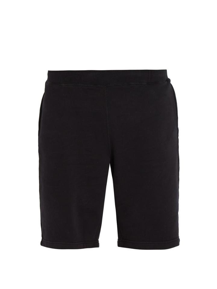 Sunspel Mid-rise Cotton-blend Shorts