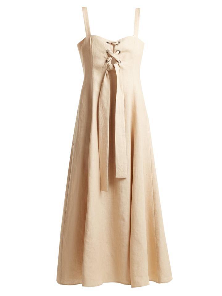 Mara Hoffman Mei Lace-up Dress