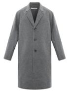 Matchesfashion.com Acne Studios - Chad Wool Overcoat - Mens - Dark Grey