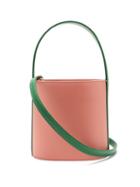 Matchesfashion.com Staud - Bissett Leather Bucket Bag - Womens - Pink Multi