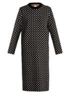 Duro Olowu Polka-dot Jacquard Wool Sweater Dress