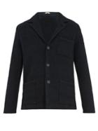 Massimo Alba Diamond-jacquard Wool Single-breasted Blazer