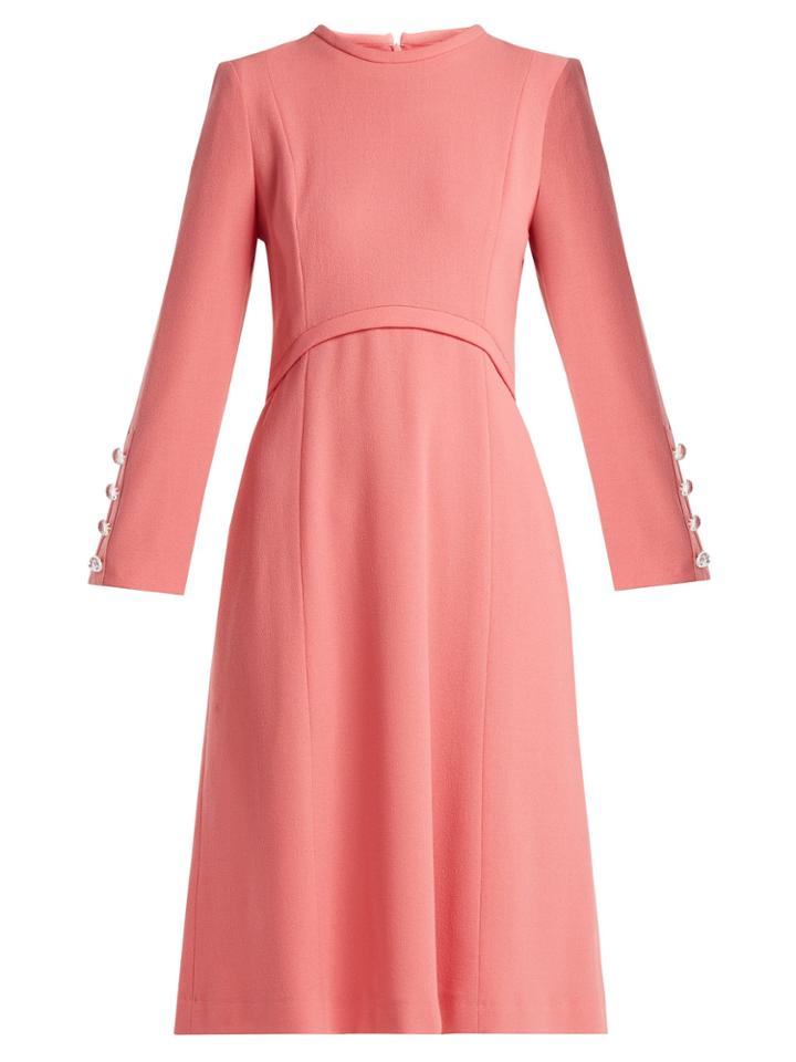 Goat Golightly Wool-crepe Dress