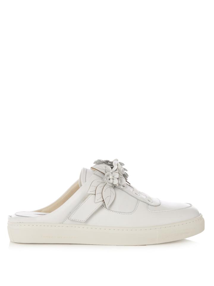 Sophia Webster Lilico Jessie Floral-embellished Slip-on Trainers