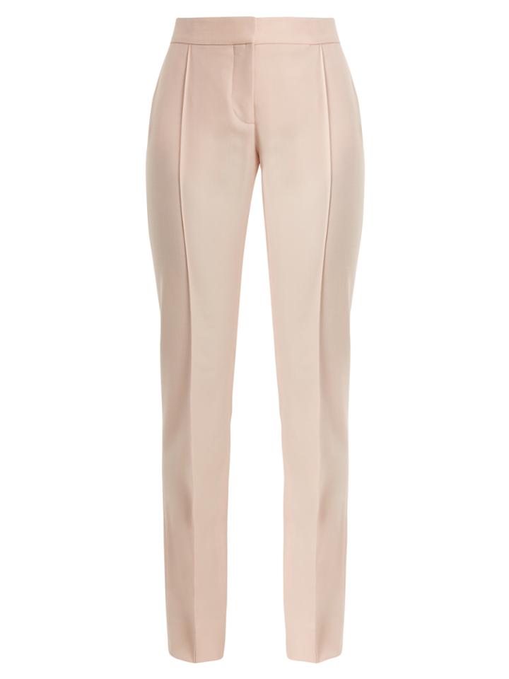 Stella Mccartney Anna High-rise Slim-leg Wool Trousers