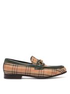 Burberry Morely Dalston Vintage Check Canvas Loafers