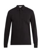 Sunspel Riviera Long-sleeved Cotton-piqu Polo Shirt