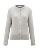 Matchesfashion.com Extreme Cashmere - No. 99 Little Stretch-cashmere Cardigan - Womens - Grey