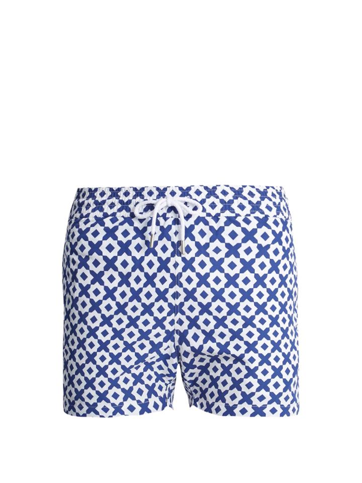 Frescobol Carioca Sports Paraty-print Swim Shorts
