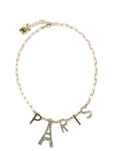 Ladies Jewellery Rosantica - Voyage Paris Crystal-embellished Necklace - Womens - Crystal