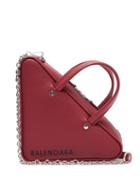 Matchesfashion.com Balenciaga - Triangle Duffle S Bag - Womens - Burgundy
