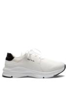 Matchesfashion.com Paul Smith - Sputnik Mesh And Leather Low Top Trainers - Mens - White