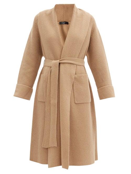 Matchesfashion.com Weekend Max Mara - Pomposa Cardigan - Womens - Camel