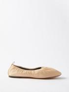 Reluxe - Cline Ss15 Leather Ballet Flats - Womens - Cream
