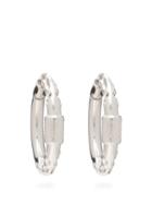 Matchesfashion.com Ambush - Carabiner Sterling Silver Earrings - Mens - Silver
