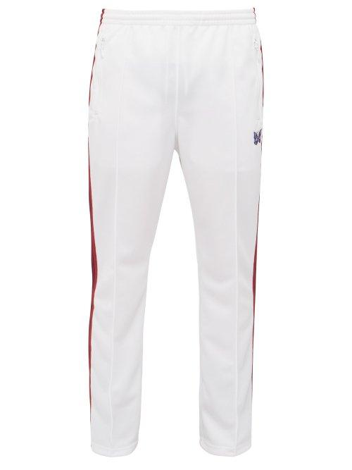 Matchesfashion.com Needles - Logo Embroidered Technical Jersey Track Pants - Mens - White