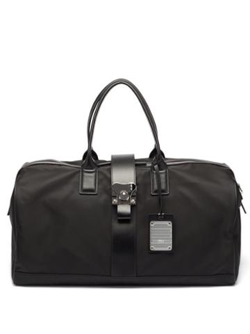 Matchesfashion.com Fpm Milano - Butterfly Leather-handle Holdall Bag - Mens - Black