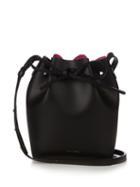 Mansur Gavriel Pink-lined Mini Leather Bucket Bag