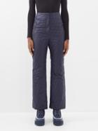 Fendi - Ff-print Ski Trousers - Womens - Navy Black
