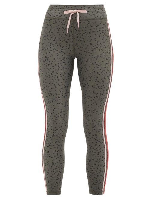 Matchesfashion.com The Upside - Teeny Leopard-print Stretch-jersey Leggings - Womens - Leopard