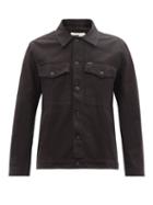 Nudie Jeans - Colin Cotton-canvas Overshirt - Mens - Black