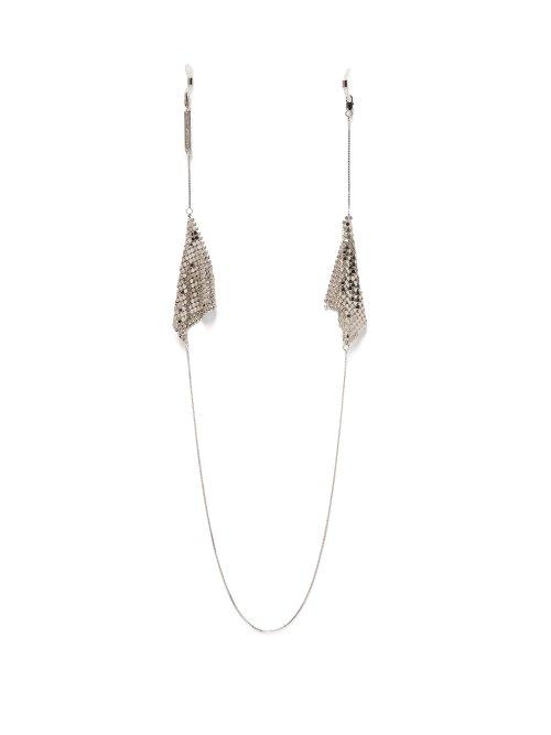 Matchesfashion.com Frame Chain - Soul Chain Gold Plated Glasses Chain - Womens - Silver