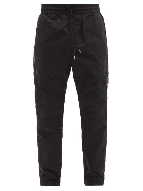 Matchesfashion.com C.p. Company - Goggle-lens Technical Cargo Trousers - Mens - Black