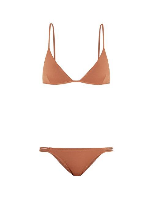 Matchesfashion.com Melissa Odabash - Bali Triangle Bikini - Womens - Camel