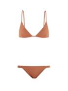 Matchesfashion.com Melissa Odabash - Bali Triangle Bikini - Womens - Camel