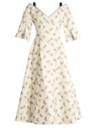 Erdem Karol Ottoman Cotton-blend Dress