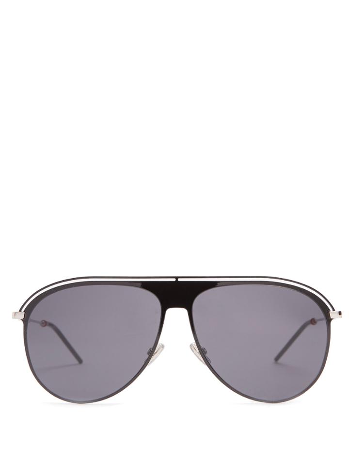Dior Homme Sunglasses Aviator Metal Sunglasses