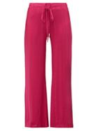 Matchesfashion.com Zeus + Dione - Alcestes Silk Blend Trousers - Womens - Pink