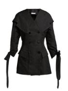 Matchesfashion.com Attico - Moire Mini Dress - Womens - Black