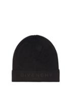 Matchesfashion.com Givenchy - Logo-print Beanie Hat - Mens - Black
