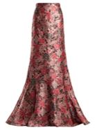 Erdem Clement Floral-jacquard Maxi Skirt