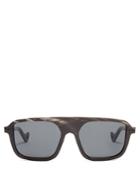 Blyszak D-frame Horn Sunglasses