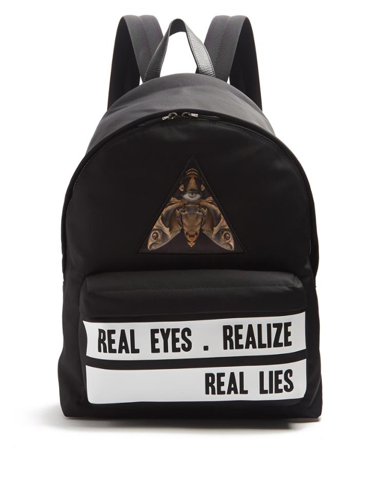 Givenchy Real Lies-print Backpack