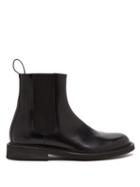 Matchesfashion.com Bottega Veneta - Leather Chelsea Boots - Mens - Black