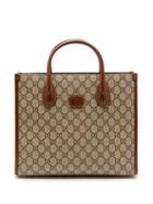 Gucci - Small Gg-logo Coated-canvas Tote Bag - Mens - Beige Multi